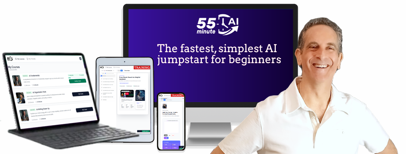 55MinuteAI Program Courses and Lesson Benefits